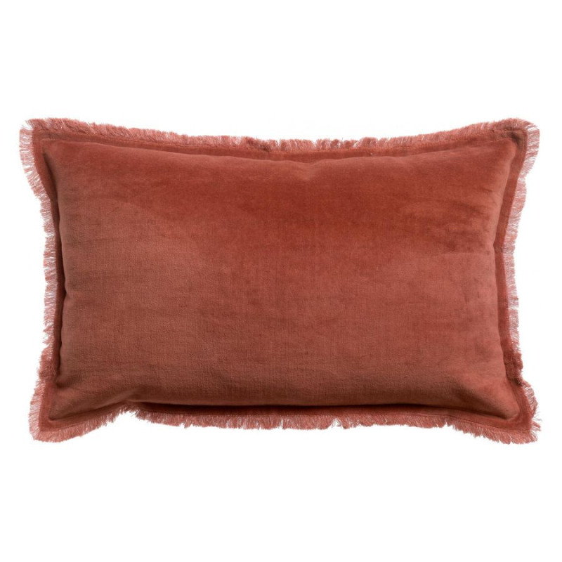 VIVARAISE - Coussin uni Fara Sienne, Vivaraise 30 x 50 cm - VIVARAISE