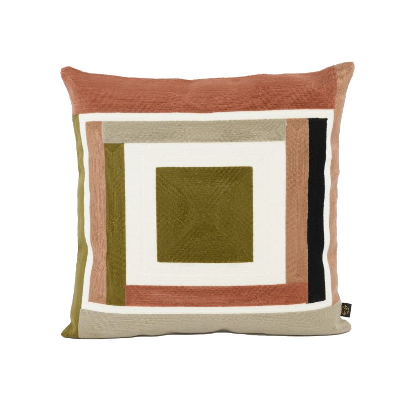 HAOMY TEXTILE - Housse de Coussin 45 x 45 cm Manille, Haomy Lin - HAOMY TEXTILE