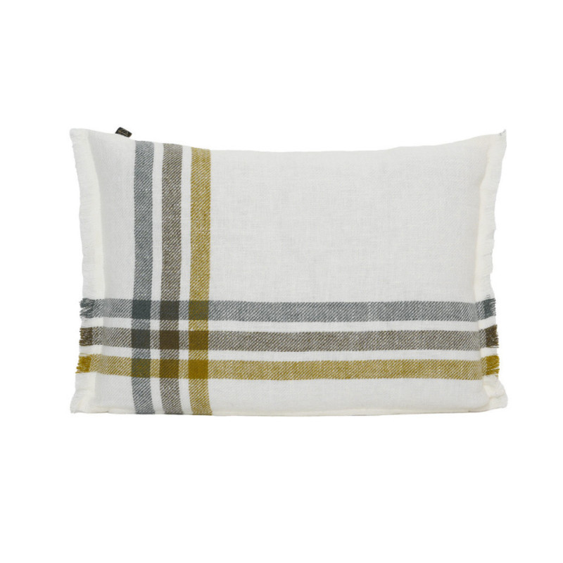 HAOMY TEXTILE - Housse de Coussin 40 x 60 cm Paros, Haomy Citrus - HAOMY TEXTILE