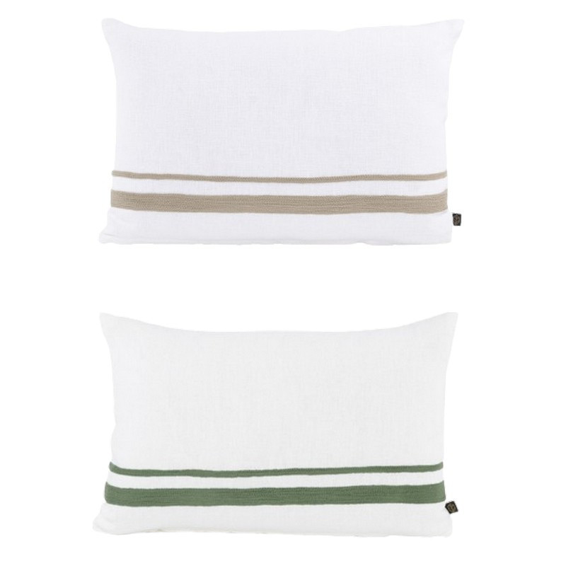 Vegena Lot De 2 Housses De Coussin De 40 X 60 Cm En Coton Avec Fermeture à Rabat, Pour Bébé Garçon Et Fille, Pour Bébé Garçon Et Fille