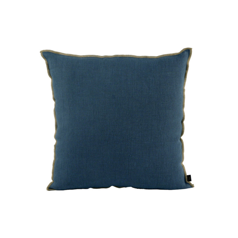 HAOMY TEXTILE - Housse de Coussin 45 x 45 cm Chennai, Haomy Turquin - HAOMY TEXTILE