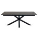 Table extensible Heaven Black 200/240 x 100 cm, Actona
