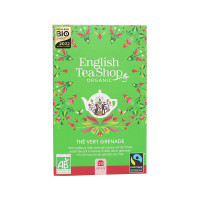 Thé Vert Bio Grenade 20 sachets, English Tea Shop