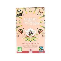 Thé Noir Bio Tropical 20 sachets, English Tea Shop