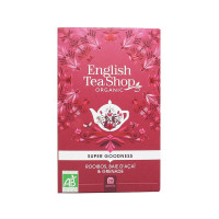 Rooibos Bio Baies d'Açaï et Grenade 20 sachets, English Tea Shop
