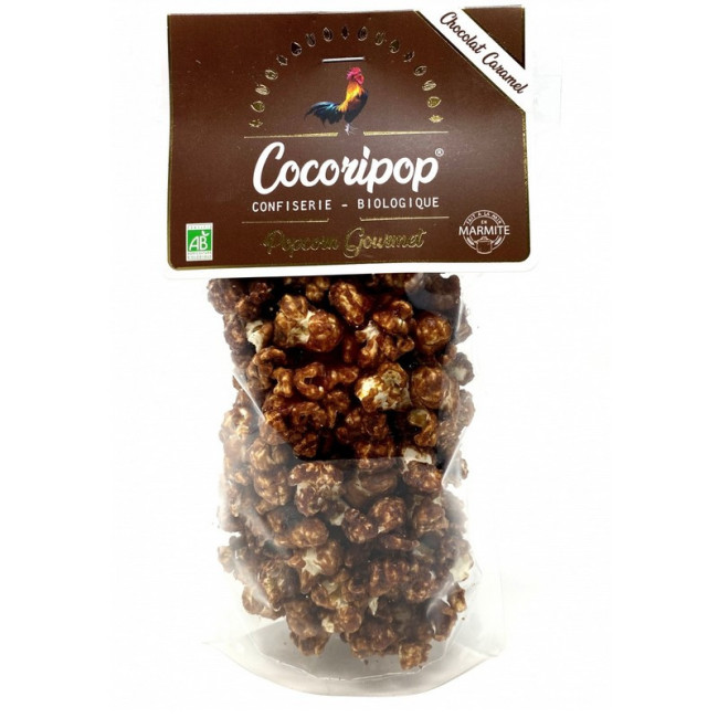 Popcorn Bio Chocolat Caramel, Cocoripop