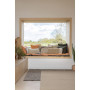 Édredon uni Laly lin 85 x 200, Vivaraise