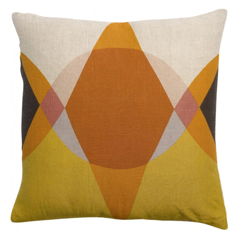 VIVARAISE - Coussin imprimé Zeff Malory Mirabelle, Vivaraise 45 x 45 cm - VIVARAISE