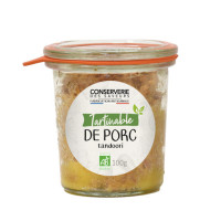 Tartinable de porc tandoori Bio, Conserverie des Saveurs