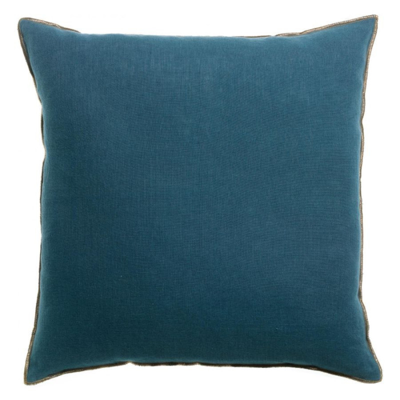 VIVARAISE - Coussin Zeff Céleste 45 x 45 cm, Vivaraise Indigo - VIVARAISE