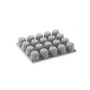 Plaque 20 Mini Cannelés Bordelais Elastomoule, de Buyer