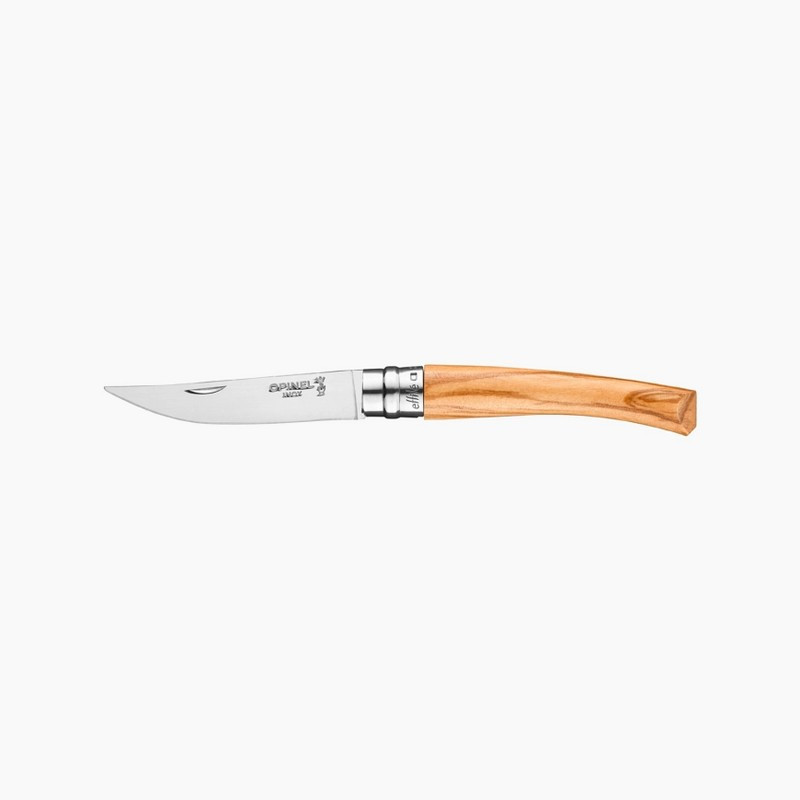OPINEL - Couteau Effilé Olivier, Opinel 8 cm - OPINEL