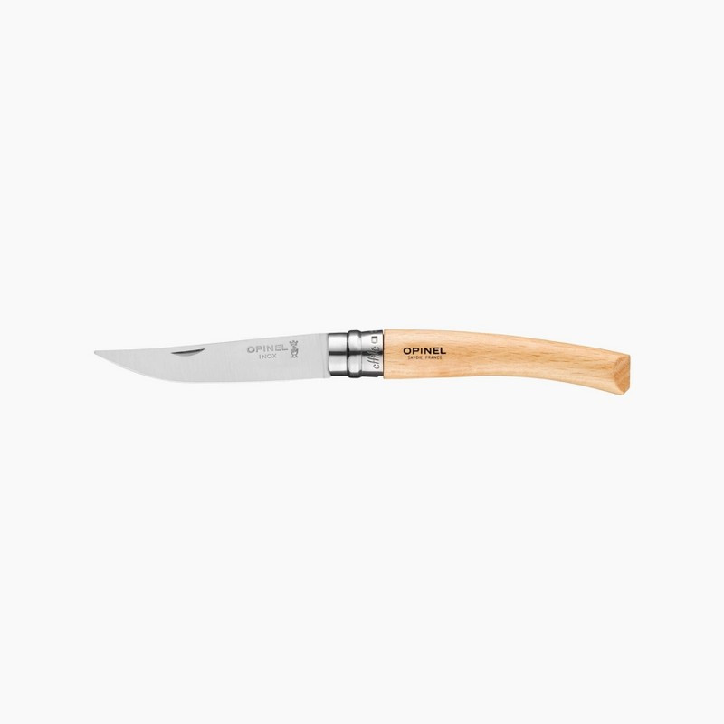 OPINEL - Couteau Effilé Hêtre, Opinel 8 cm - OPINEL