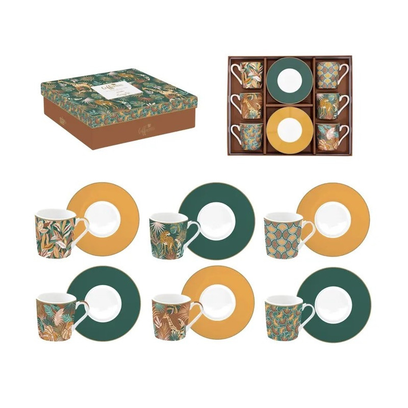 Easy life - Coffret 6 tasses à café 10 cl Namibia, Easy Life - Easy life