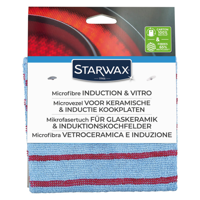 Microfibre pour Vitroceram et induction, Starwax