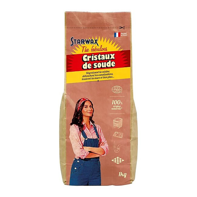 Cristaux de Soude 1KG, Starwax
