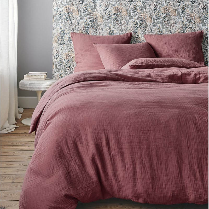 Essix - Housse de couette Tendresse Rose Canyon, Essix 260 x 240 cm - Essix