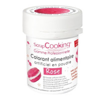 Colorant artificiel en poudre Rose, Scrapcooking