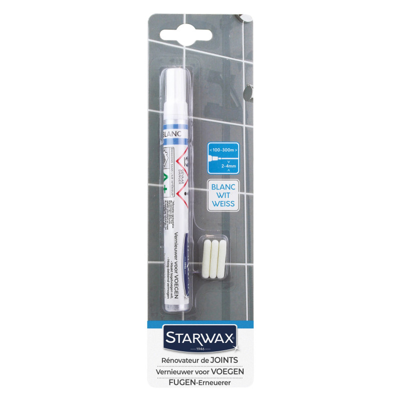 Starwax - Rénovateur de joints blanc, Starwax - STARWAX