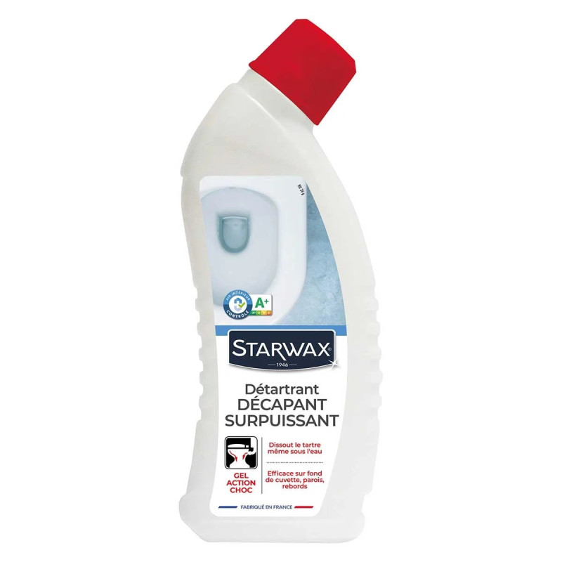 Starwax - Détartrant surpuissant gel WC, Starwax - STARWAX