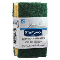 Set de 2 Eponges Grattantes, Starwax
