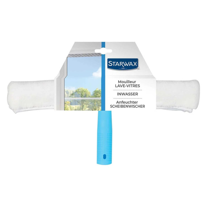 Starwax - Mouilleur avec housse microfibre pour vitres, Starwax - STARWAX