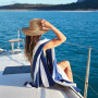 Serviette de plage XXL Cabana, Dock & Bay