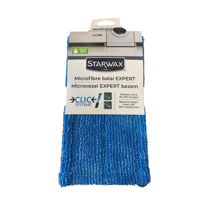 Starwax - Microfibre Balai Expert Clic Système, Starwax - STARWAX