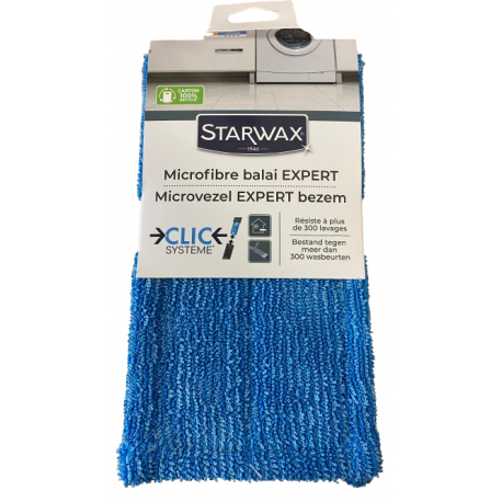 Microfibre Balai Expert Clic Système, Starwax