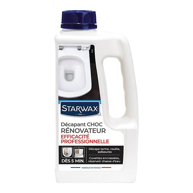 Starwax - Décapant choc Rénovateur WC, Starwax - STARWAX