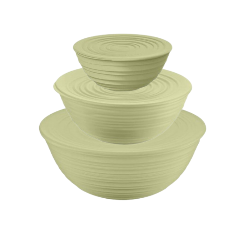 Tupperware Combi Plus Bol mélangeur 3,5 l avec couvercle et protection anti-éclaboussures Motif