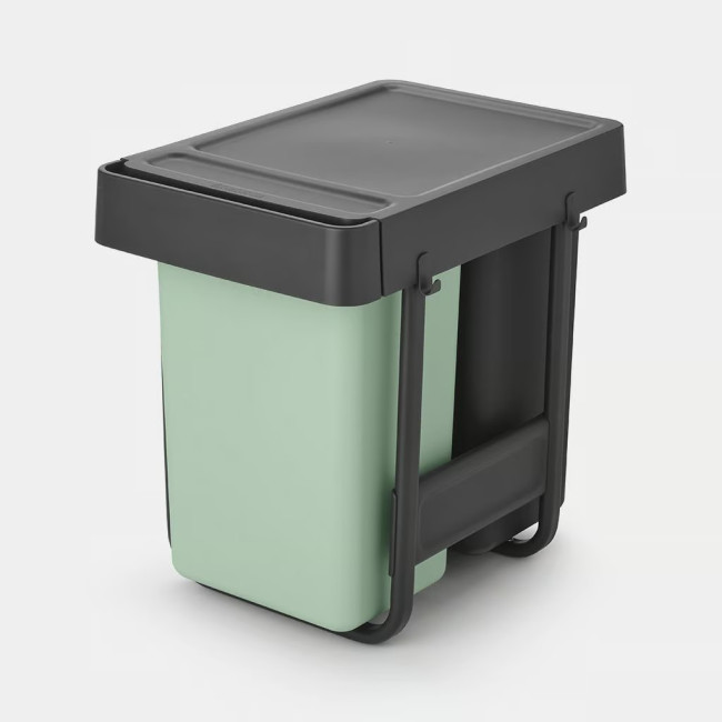 Poubelle encastrable Sort & Go 2 x 15 L, Brabantia