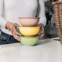 Set 3 bols avec couvercle Ø16cm Everywhere Bio, Guzzini