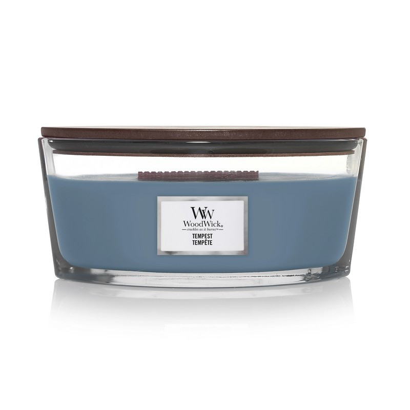 Woodwick - Bougie Ellipse parfumée Tempête, Woodwick - Woodwick