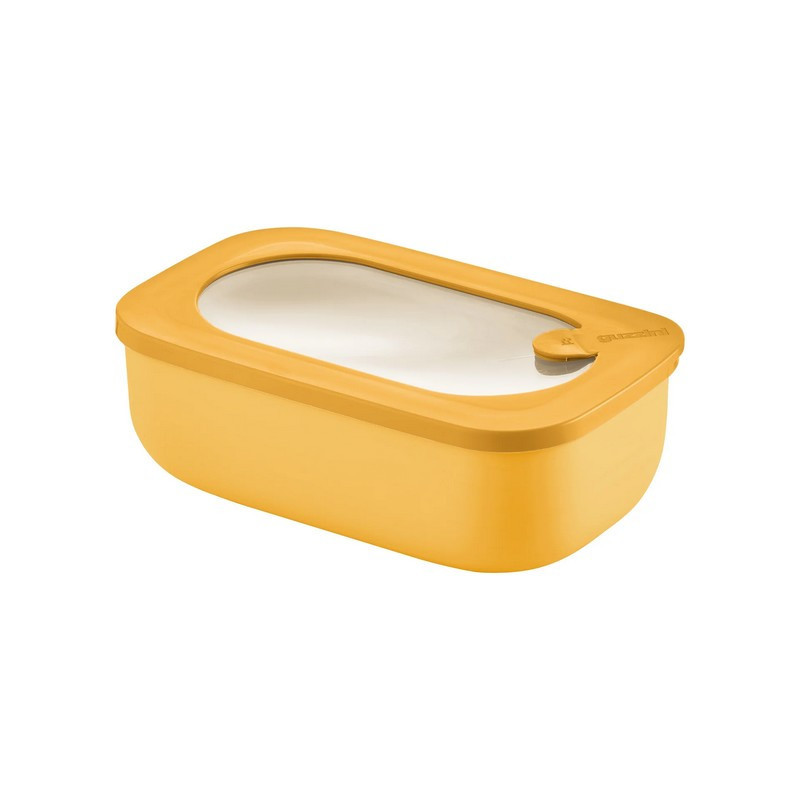 Guzzini - Boîte hermétique Store&More Bio Jaune, Guzzini Rectangulaire - GUZZINI