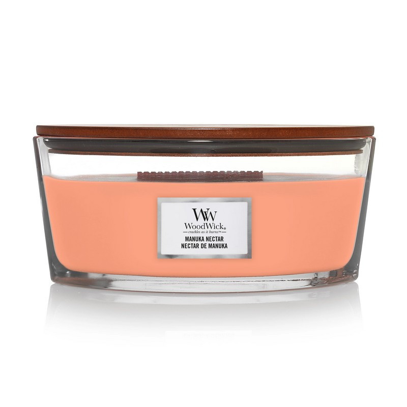 Woodwick - Bougie Ellipse parfumée Nectar de Manuka, Woodwick - Woodwick