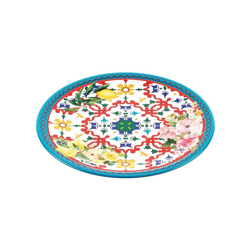 Guzzini - Service de table Flower & Lemon, Guzzini Assiette plate - GUZZINI