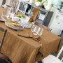 Nappe en Gaze de coton Gaïa Camel, L'Effet papillon