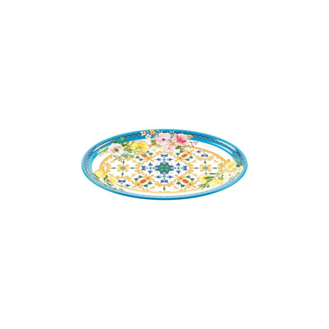 Plat ovale Flower & Lemon, Guzzini
