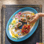 Plat ovale Flower & Lemon, Guzzini