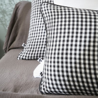 Coussin 45 x 45 cm Vickie Truffe, L'Effet papillon