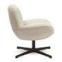 Fauteuil pivotant Pauline Écru, Opjet