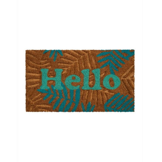 Paillasson coco/pvc Feuillage, Derrière la Porte