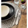 Set de table en vinyle Poppy Black, Beija Flor