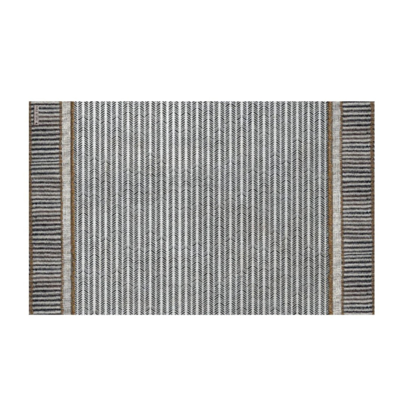 Beija Flor - Set de table en vinyle Tribal Wheat, Beija Flor Rectangulaire - Beija Flor