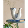 Vase Trudy blanc, Bloomingville