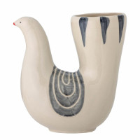 Vase Trudy blanc, Bloomingville