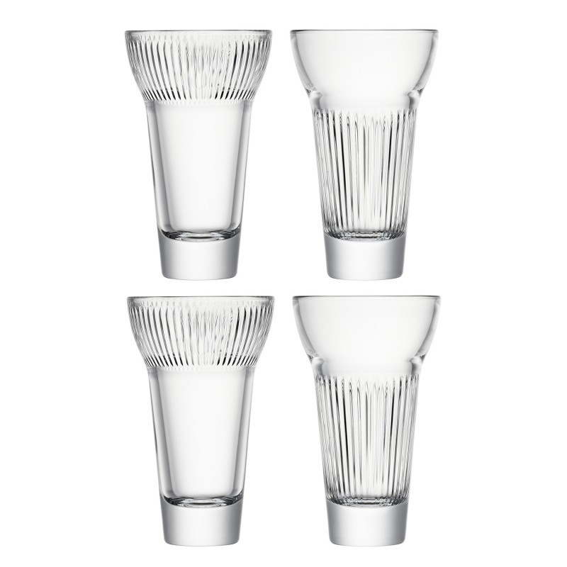 La Rochère - Coffret 4 verres à pastis Calanques, La Rochère - La Rochère