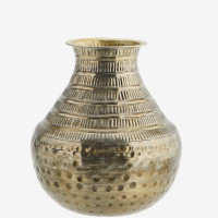 Vase en aluminium martelé, Madam Stoltz