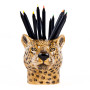Pot à crayon Léopard, Quail Ceramics UK